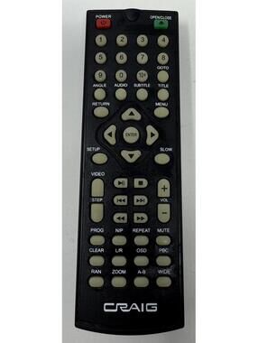 Craig QF-X898 Original OEM DVD Remote Control (RR3)